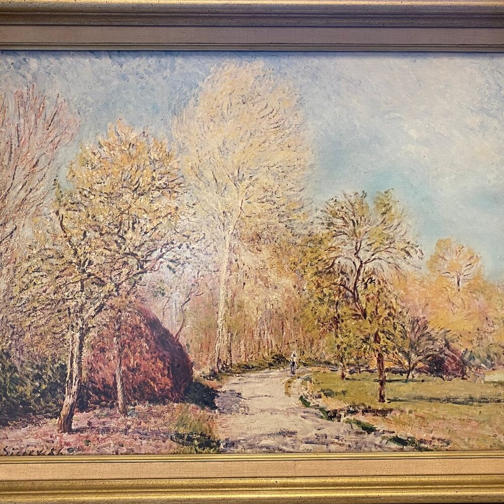 Alfred Sisley Autumn Landscape